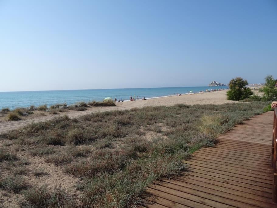 Apartament Atico-Duplex En Urb. Penismar En 1ª Linea De Playa Peñiscola Zewnętrze zdjęcie